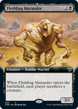 Fleshbag Marauder (Extended Art) [Commander Legends] | Gate City Games LLC