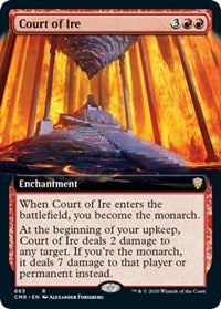 Court of Ire (Extended Art) [Commander Legends] | Gate City Games LLC