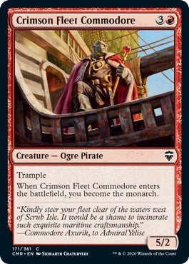 Crimson Fleet Commodore [Commander Legends] | Gate City Games LLC