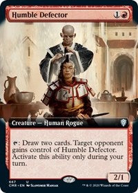 Humble Defector (Extended Art) [Commander Legends] | Gate City Games LLC