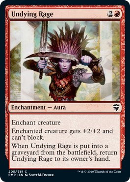 Undying Rage [Commander Legends] | Gate City Games LLC