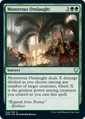 Monstrous Onslaught [Commander Legends] | Gate City Games LLC
