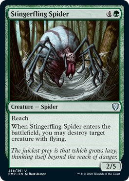 Stingerfling Spider [Commander Legends] | Gate City Games LLC