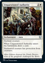 Unquestioned Authority [Commander Legends] | Gate City Games LLC