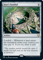 Seer's Sundial [Commander Legends] | Gate City Games LLC