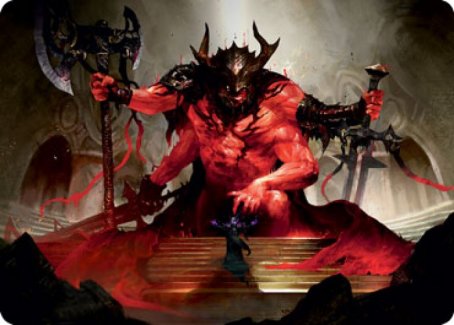 Awaken the Blood Avatar Art Card [Strixhaven: School of Mages Art Series] | Gate City Games LLC