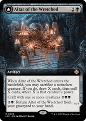 Altar of the Wretched // Wretched Bonemass (Extended Art) [The Lost Caverns of Ixalan Commander] | Gate City Games LLC