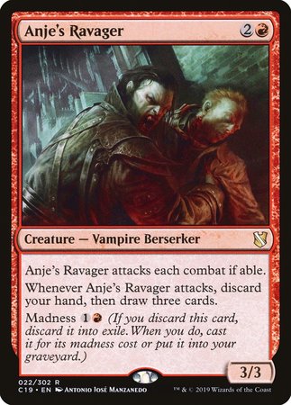 Anje's Ravager [Commander 2019] | Gate City Games LLC