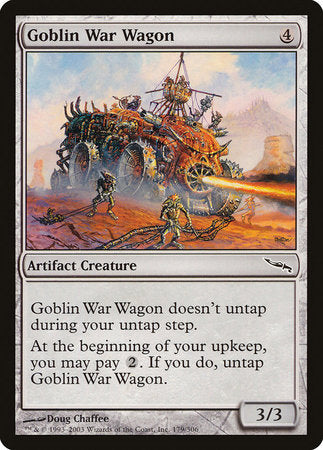 Goblin War Wagon [Mirrodin] | Gate City Games LLC