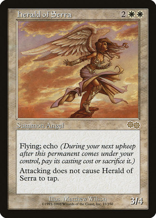 Herald of Serra [Urza's Saga] | Gate City Games LLC