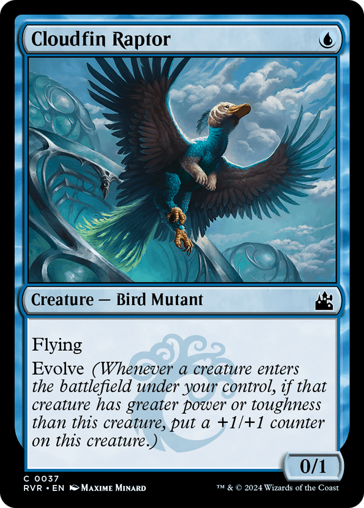 Cloudfin Raptor [Ravnica Remastered] | Gate City Games LLC