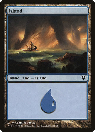 Island (234) [Avacyn Restored] | Gate City Games LLC