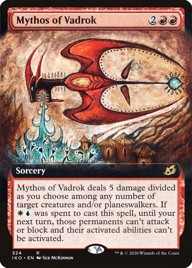 Mythos of Vadrok (Extended Art) [Ikoria: Lair of Behemoths] | Gate City Games LLC
