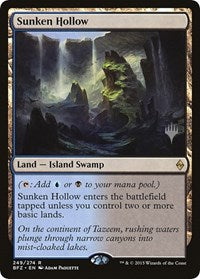 Sunken Hollow [Battle for Zendikar Promos] | Gate City Games LLC