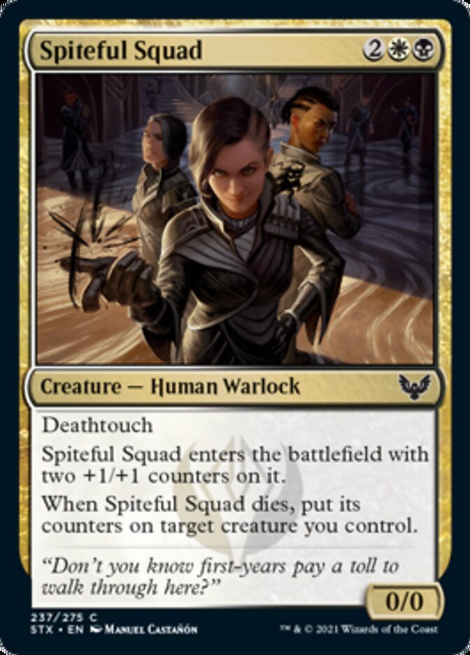 Spiteful Squad [Strixhaven: School of Mages] | Gate City Games LLC