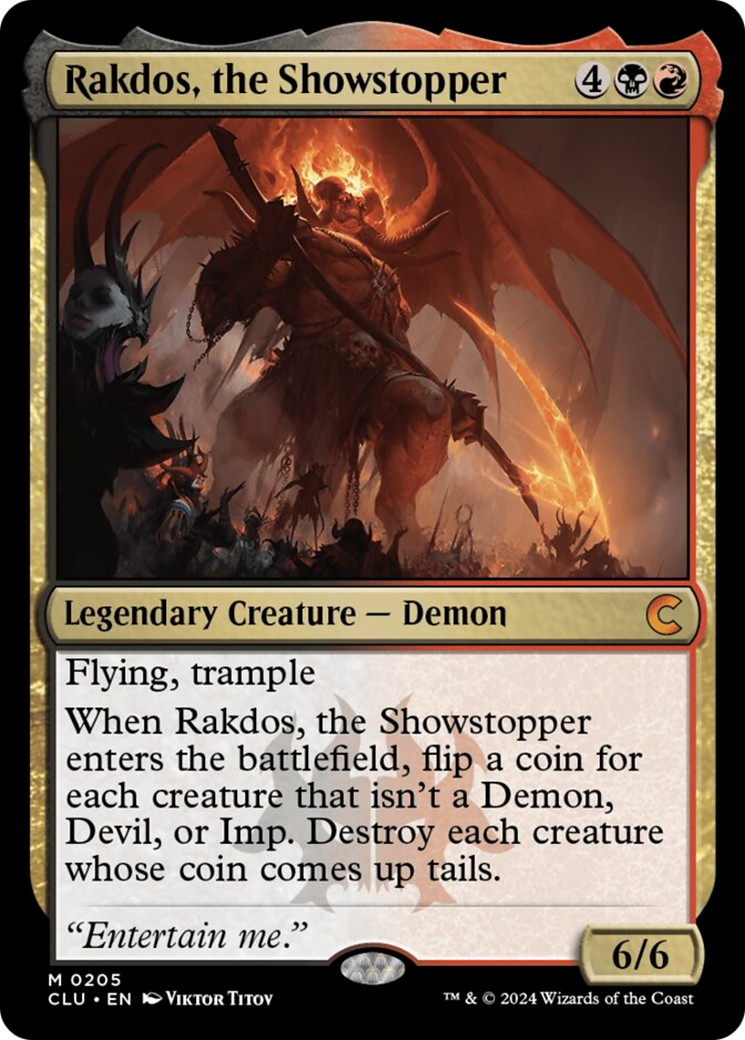 Rakdos, the Showstopper [Ravnica: Clue Edition] | Gate City Games LLC