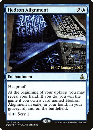 Hedron Alignment [Oath of the Gatewatch Promos] | Gate City Games LLC