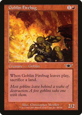 Goblin Firebug [Legions] | Gate City Games LLC