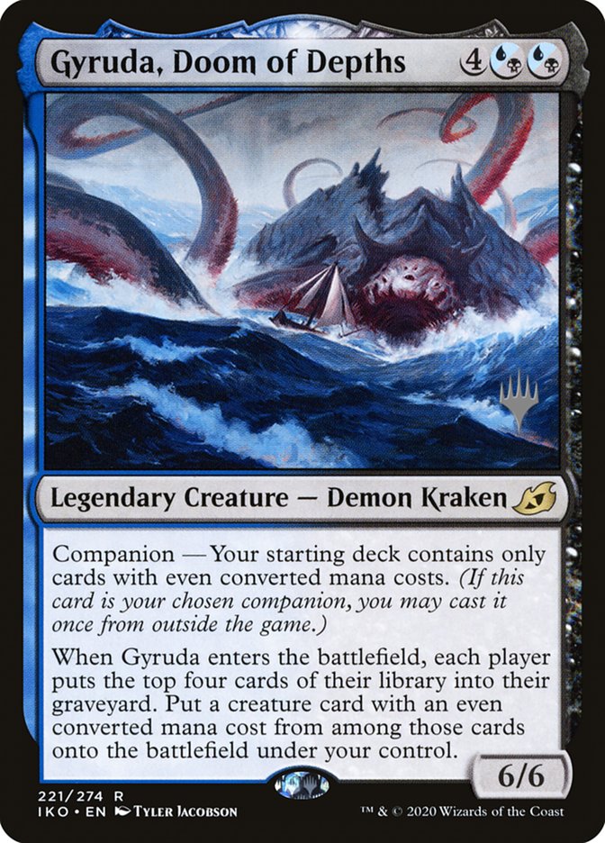 Gyruda, Doom of Depths (Promo Pack) [Ikoria: Lair of Behemoths Promos] | Gate City Games LLC