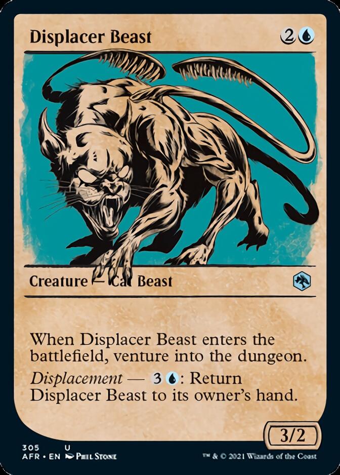 Displacer Beast (Showcase) [Dungeons & Dragons: Adventures in the Forgotten Realms] | Gate City Games LLC