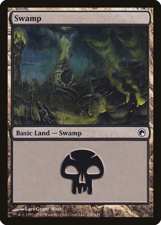 Swamp (240) [Scars of Mirrodin] | Gate City Games LLC