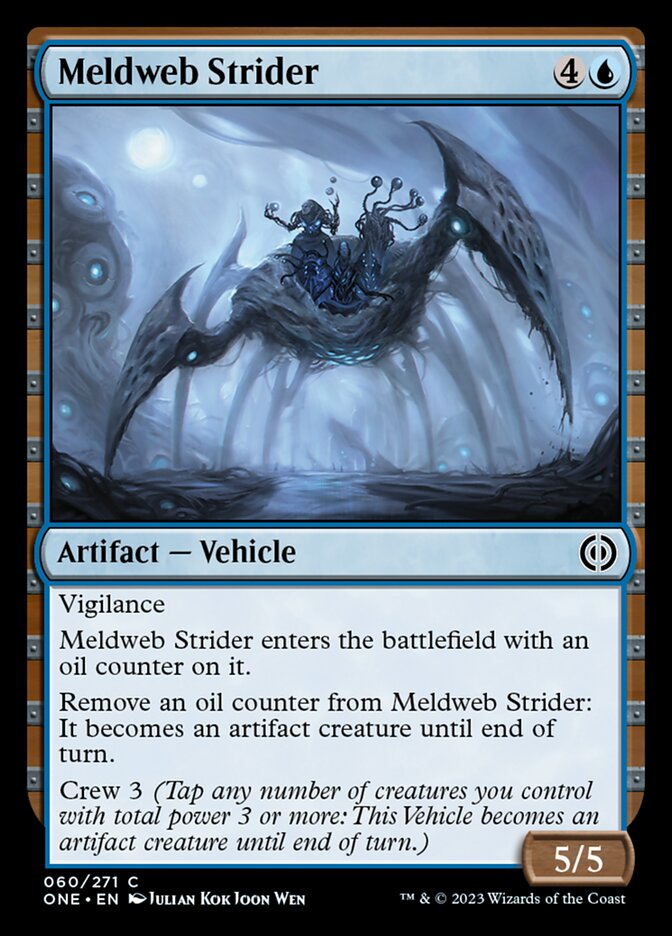 Meldweb Strider [Phyrexia: All Will Be One] | Gate City Games LLC