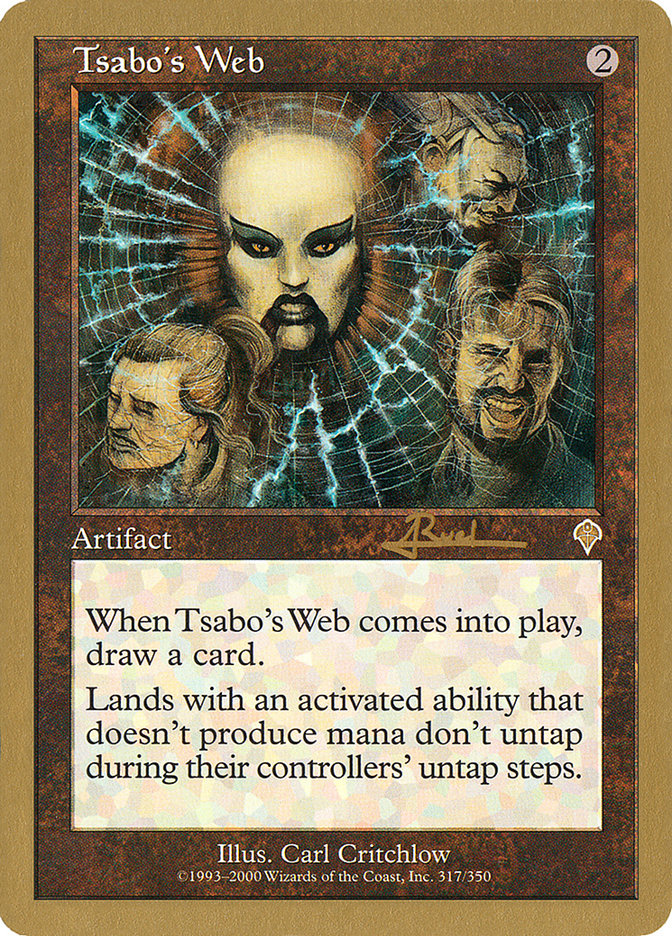 Tsabo's Web (Antoine Ruel) [World Championship Decks 2001] | Gate City Games LLC