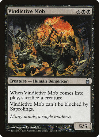 Vindictive Mob [Ravnica: City of Guilds] | Gate City Games LLC