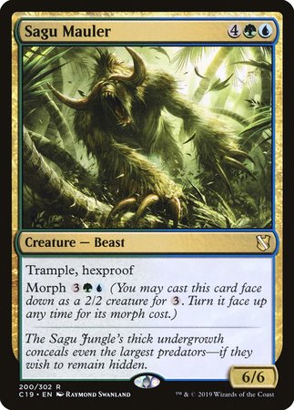 Sagu Mauler [Commander 2019] | Gate City Games LLC