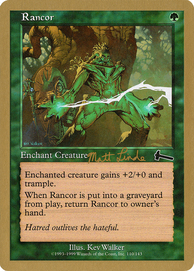 Rancor (Matt Linde) [World Championship Decks 1999] | Gate City Games LLC