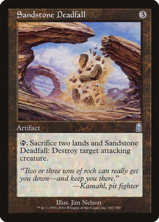 Sandstone Deadfall [Odyssey] | Gate City Games LLC