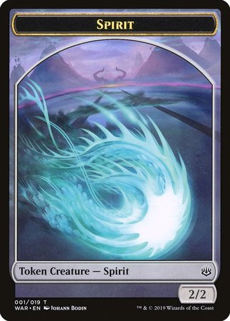 Spirit Token [War of the Spark Tokens] | Gate City Games LLC