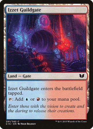 Izzet Guildgate [Commander 2015] | Gate City Games LLC