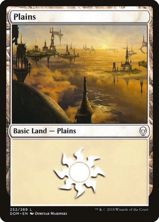 Plains (252) [Dominaria] | Gate City Games LLC