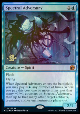 Spectral Adversary [Innistrad: Midnight Hunt Prerelease Promos] | Gate City Games LLC