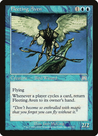 Fleeting Aven [Onslaught] | Gate City Games LLC
