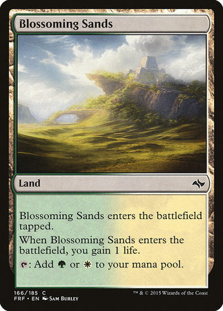 Blossoming Sands [Fate Reforged] | Gate City Games LLC