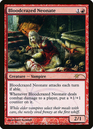 Bloodcrazed Neonate [Wizards Play Network 2011] | Gate City Games LLC