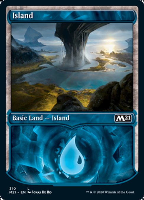 Island (Showcase) [Core Set 2021] | Gate City Games LLC