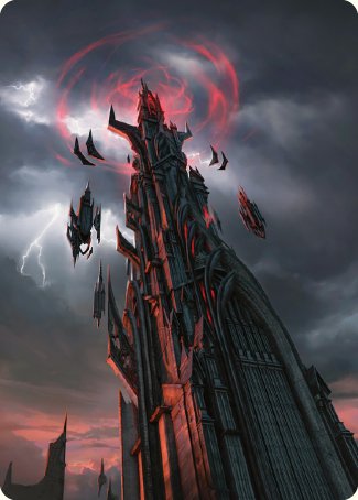 Barad-dur Art Card [The Lord of the Rings: Tales of Middle-earth Art Series] | Gate City Games LLC