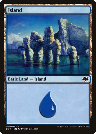 Island (29) [Duel Decks: Merfolk vs. Goblins] | Gate City Games LLC