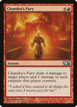 Chandra's Fury [Magic 2013] | Gate City Games LLC