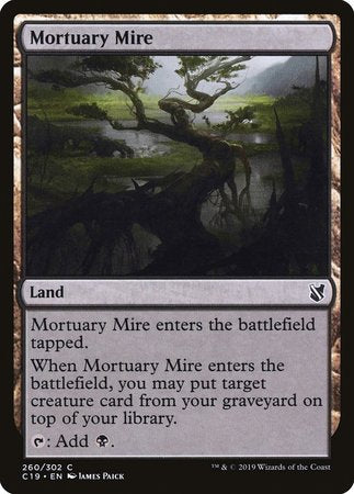 Mortuary Mire [Commander 2019] | Gate City Games LLC