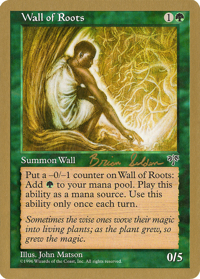 Wall of Roots (Brian Selden) [World Championship Decks 1998] | Gate City Games LLC