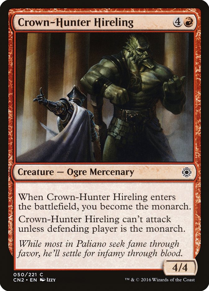 Crown-Hunter Hireling [Conspiracy: Take the Crown] | Gate City Games LLC