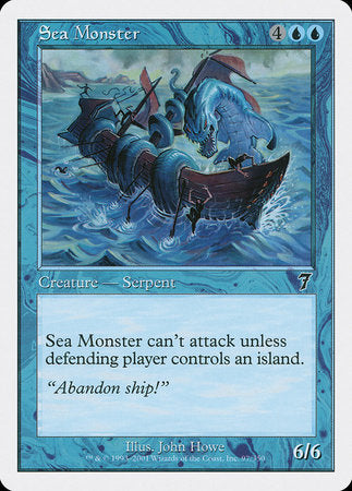 Sea Monster [Seventh Edition] | Gate City Games LLC