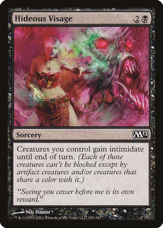 Hideous Visage [Magic 2012] | Gate City Games LLC