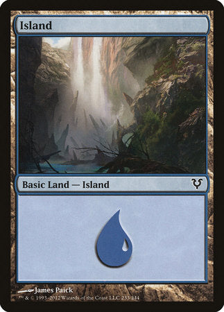 Island (233) [Avacyn Restored] | Gate City Games LLC
