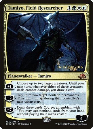 Tamiyo, Field Researcher [Eldritch Moon Promos] | Gate City Games LLC