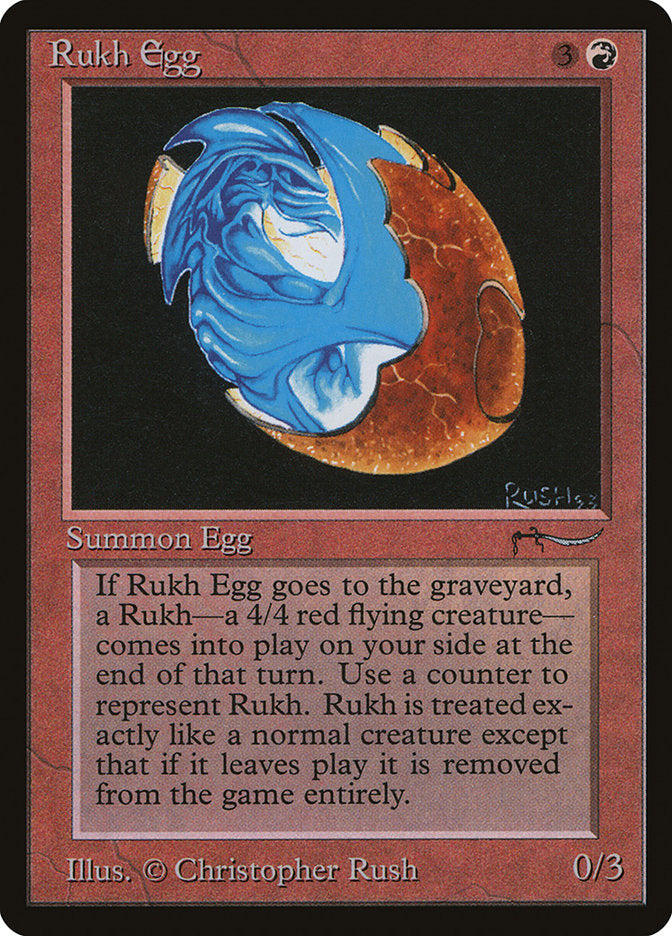 Rukh Egg (Dark Mana Cost) [Arabian Nights] | Gate City Games LLC